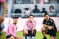 El día que la Selección argentina puede asegurar su lugar en el Mundial 2026 (¿el último de su carrera?), Lionel Messi entrenó con el Inter Miami. Foto: Inter Miami CF