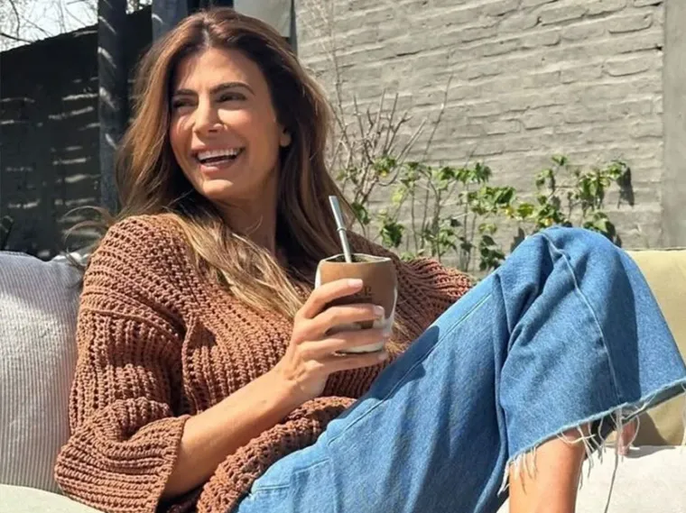 Mirá el look boho chic de Juliana Awada.