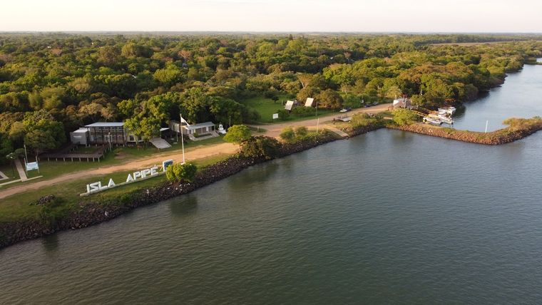 En el Norte esta isla sorprende por su biodiversidad Foto: La Casona de Apipé