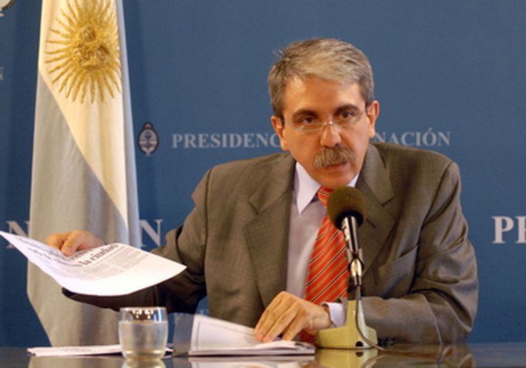 El ministro de Seguridad, Justicia y Derechos Humanos, Aníbal Fernández. Foto: NA