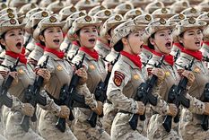 El desfile conmemoraba el 80º aniversario de la rendición de Japón en la segunda guerra Sino-Japonesa y el final de la II Guerra Mundial.