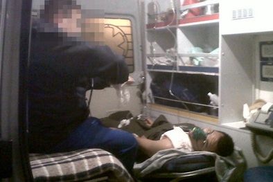 MDZol | Vega había perdido mucha sangre. Foto: Prensa Ministerio de Seguridad