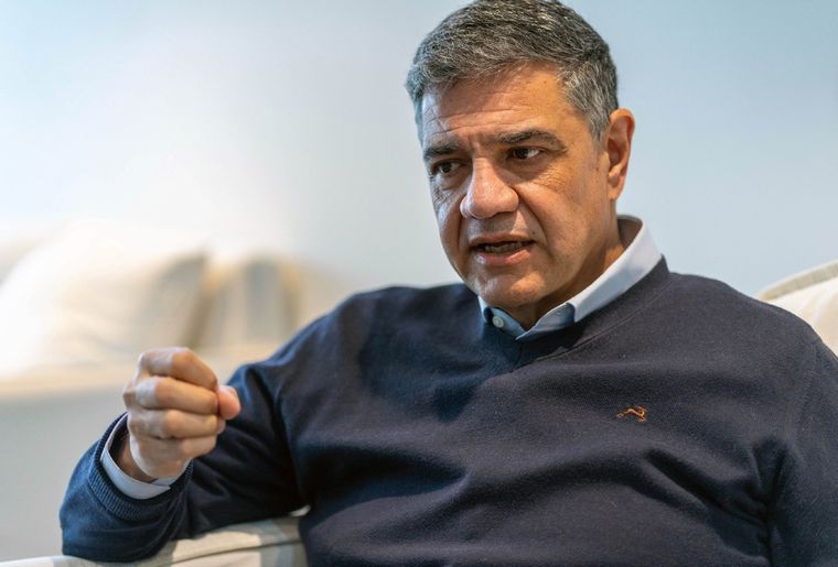 Jorge Macri sigue sin apoyar de forma explícita a Javier Milei, aunque enfatizó que siempre enfrentó al kirchnerismo Foto: Noticias Argentinas