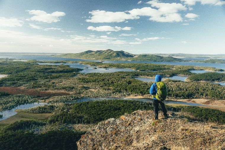 Esta Reserva Natural de la Patagonia tiene hermosas vistas panorámicas Foto: La Ruta Natural