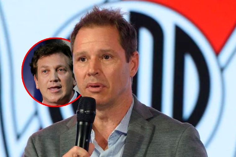 Brito se juntó con Domínguez por primera vez desde la eliminación de River en la Libertadores.