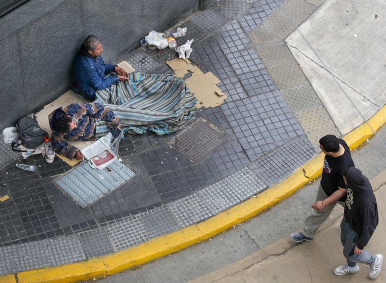 El Índice de Pobreza trepó al 52,9%. Foto: Noticias Argentinas