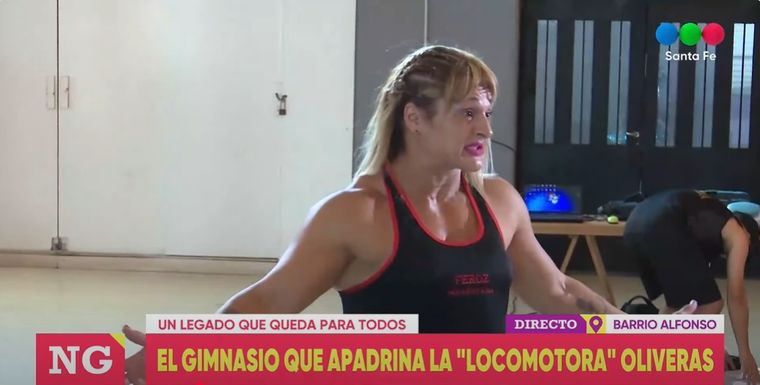 Un lugar que recibe jóvenes y mujeres. Créditos: Captura de pantalla / Telefe Santa Fe