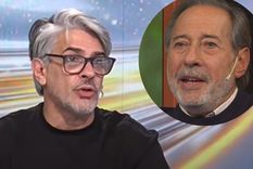 Pablo Echarri visitó el piso de Intrusos y dejó títulos que darán que hablar durante toda la semana. / Captura América TV