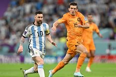 El tremendo pase de Messi a Molina para el 1-0 de la Selección argentina volvió loco a todos en Twitter. Foto: EFE