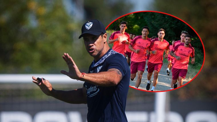 Un importante jugador de River es buscado por Vélez. Foto: Vélez Sarsfield y River Plate