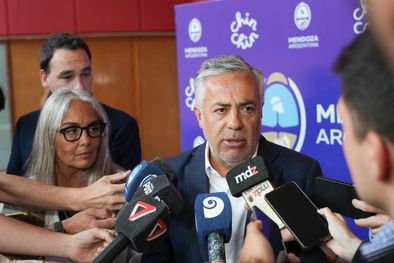 MDZol | El gobernador Alfredo Cornejo. 