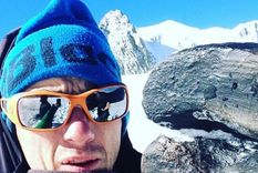 Korra Pesce se accidentó en el cerro Torre de El Chaltén.
