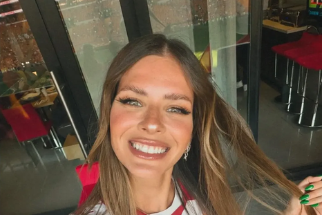 Mirá el look de la China Suárez.