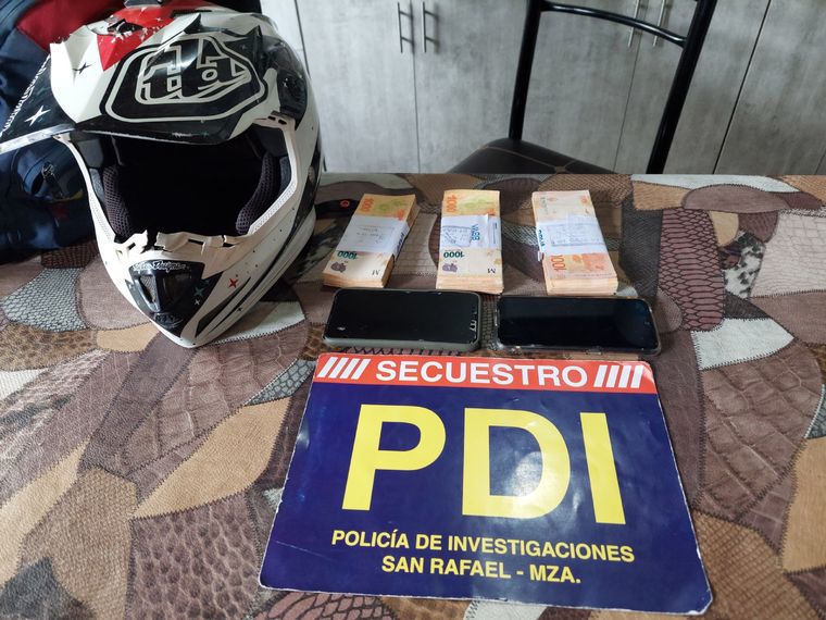 Parte de botín recuperado. Foto: Ministerio de Seguridad