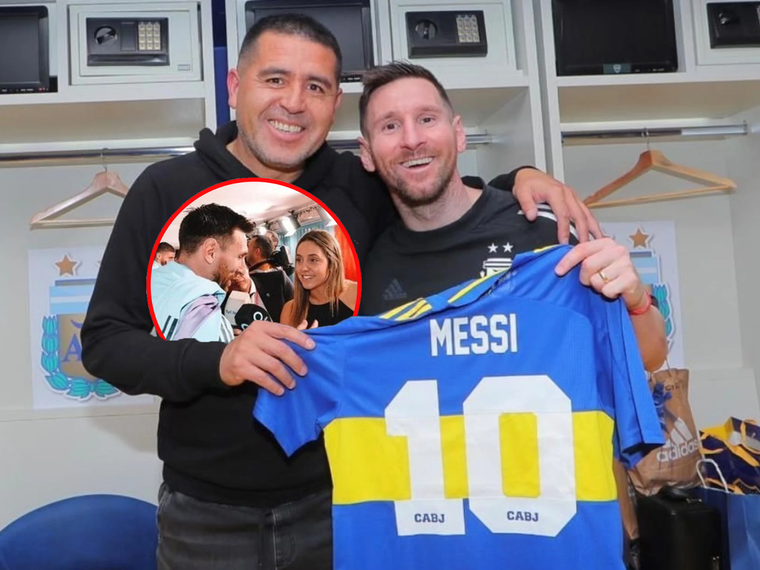 La periodista reveló la respuesta del GOAT.