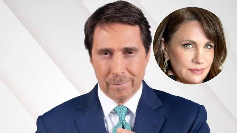 Eduardo Feinmann y Nancy Dupláa tuvieron un fuerte cruce en X.