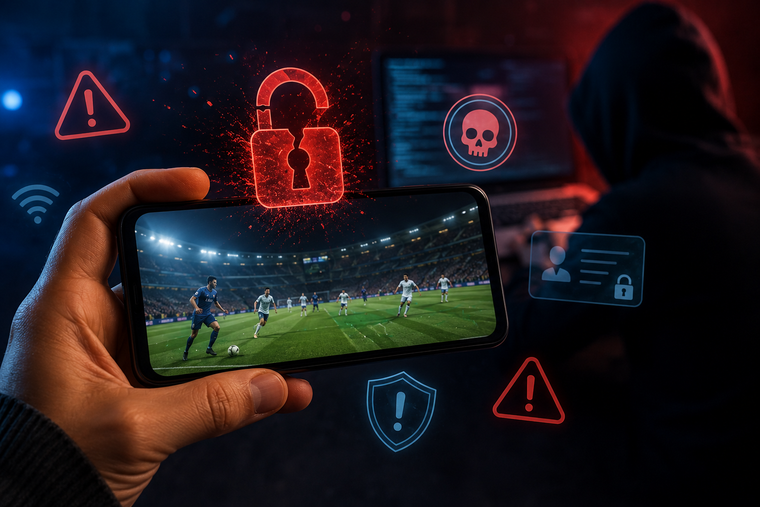 Plataformas ilegales para ver el Mundial pueden exponer dispositivos a malware, virus y ciberataques.