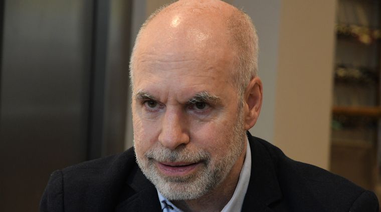 Larreta ignoró los cuestionamiento al documento filtrado esta tarde por referentes cercanos a Bullrich. Foto: ALF PONCE MERCADO / MDZ