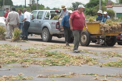 MDZol | Protesta de productores ajeros.