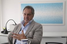 Scioli modo fuerzas del cielo. Apoyó al Gobierno en redes sociales Foto: NA / DANIEL VIDES