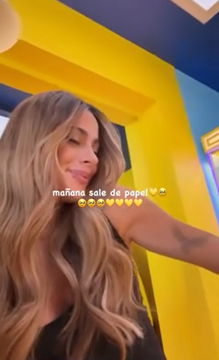 Así se mostró Tini Stoessel en su historia de instagram. Así se mostró Tini Stoessel en su historia de instagram.