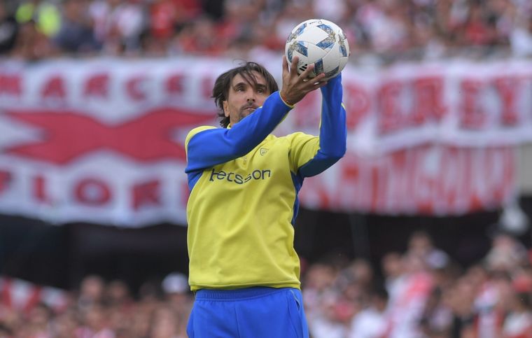 El DT habló sobre el presente del delantero. Foto: Télam