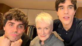 Glenn Close junto a los Javis&nbsp;