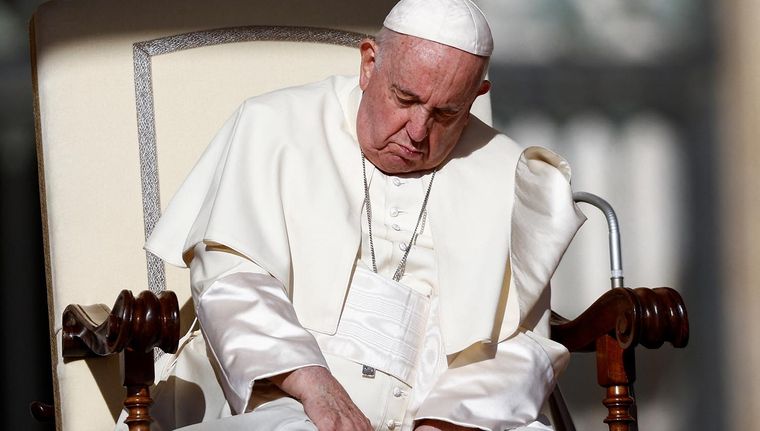 El papa lleva más de veinte días internado. Foto: NA