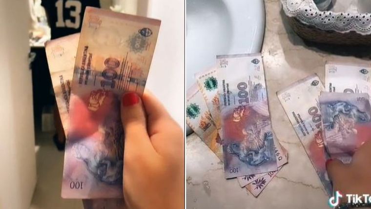 TikTok, video viral, 200 pesos Fuente: TIkTok @maxichimenti