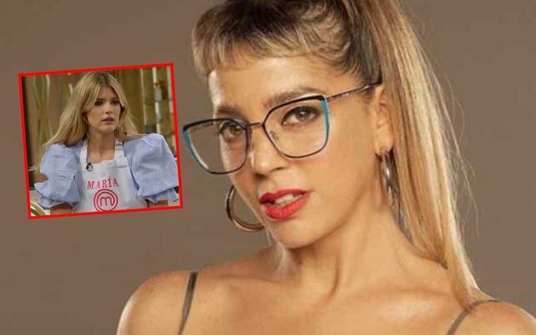 Furiosa La tucumana no se la dejó pasar a su compañera.