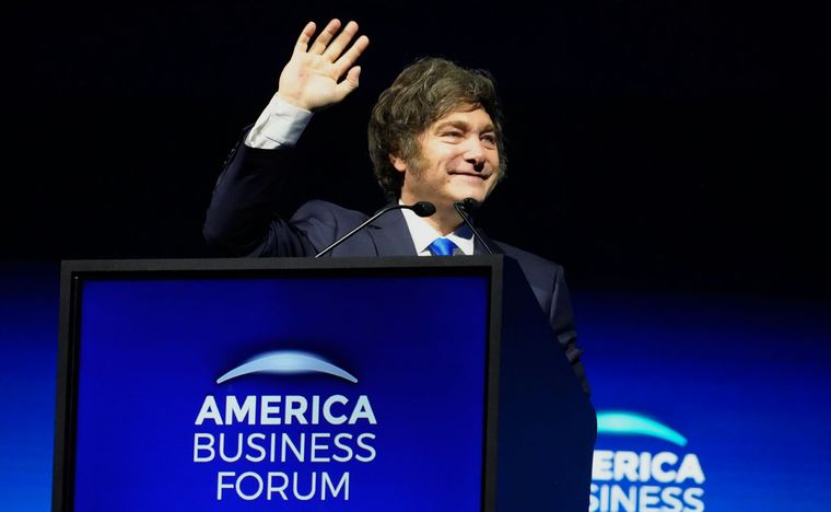 El presidente Javier Milei. El presidente Javier Milei.