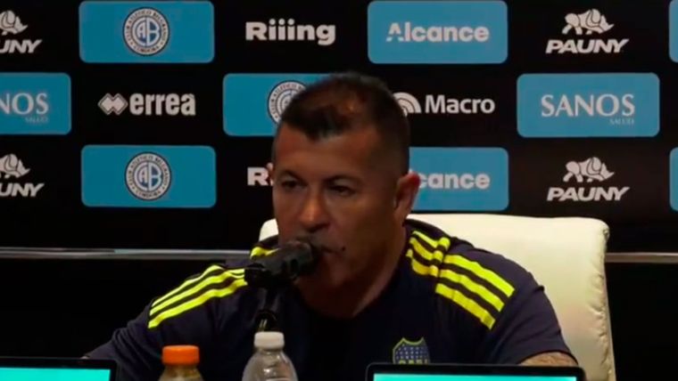 Almirón, re caliente con Boca tras la derrota en Córdoba Foto: Captura ESPN