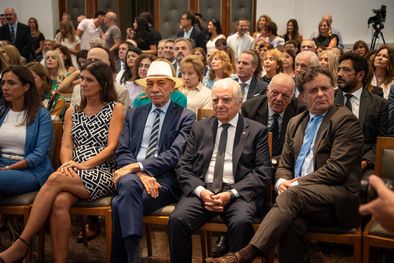 MDZol | Los ministros de la Suprema Corte Teresa Day, José Valerio, Julio Gómez y Omar Palermo. Año Judicial.