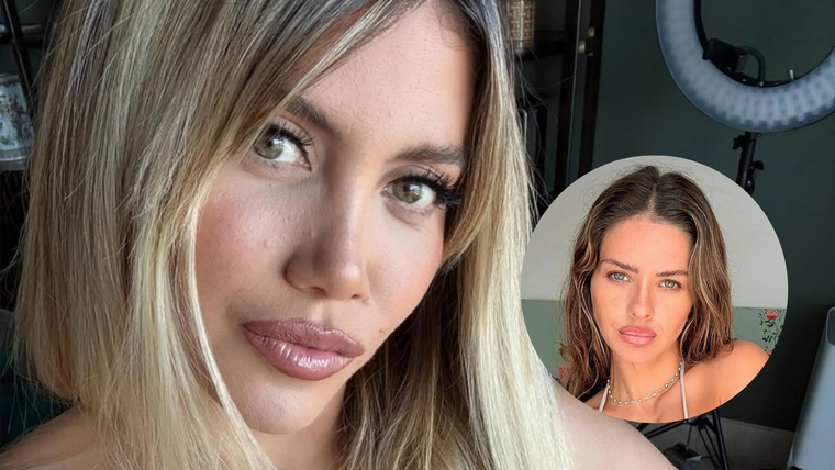 Wanda Nara confrontó sin vueltas a la China Suárez sobre su encuentro con Mauro Icardi. Foto: Instagram @wanda_nara, @sangrejaponesa