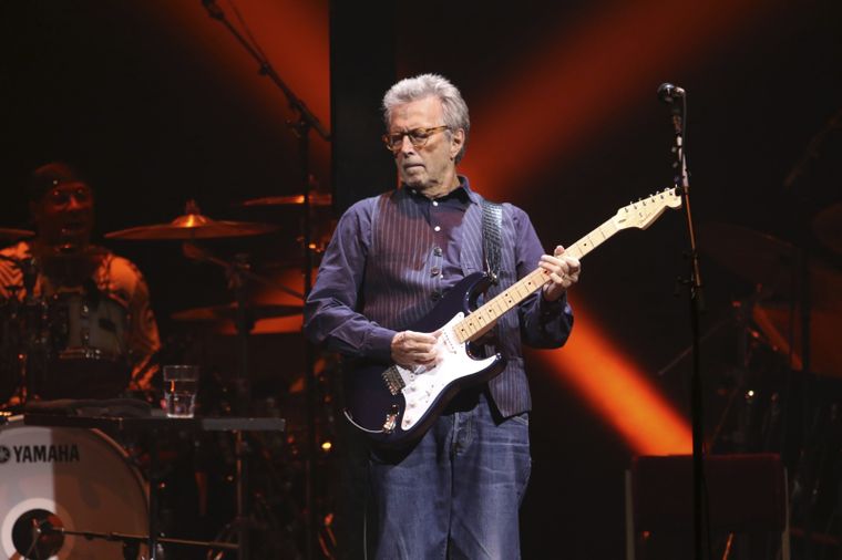 Clapton es Dios fue un grafitti popular de los 60 en Londres Foto: Robb Cohen / Invision/AP file