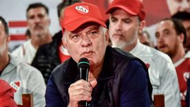 Los fuertes pasacalles en Independiente contra la dirigencia de Grindetti Foto: Archivo Los fuertes pasacalles en Independiente contra la dirigencia de Grindetti Foto: Archivo