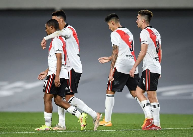 River ganó un duro partido.