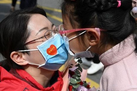 En China se celebró el triunfo sobre el virus.