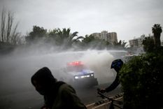 Los disturbios se registraron en distintos puntos de Chile Foto: Noticia Argentinas