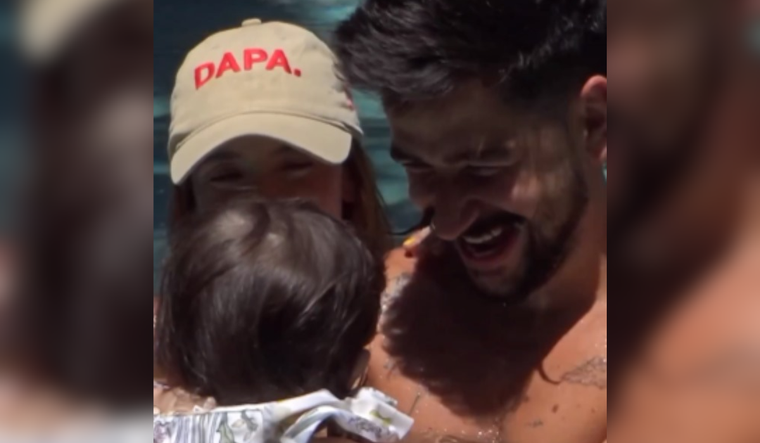 Índigo, hija de Evaluna y Camilo, también canta y su familia reveló el primer video en el que entona su canción. Foto: Captura de video