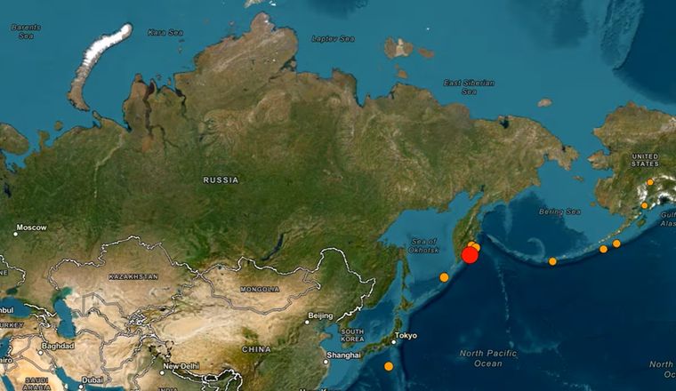 Un terremoto de magnitud 8,7 sacudió este martes la costa este de Rusia, generando preocupación global por su potencia y por el riesgo de tsunami en distintas zonas del océano Pacífico. 