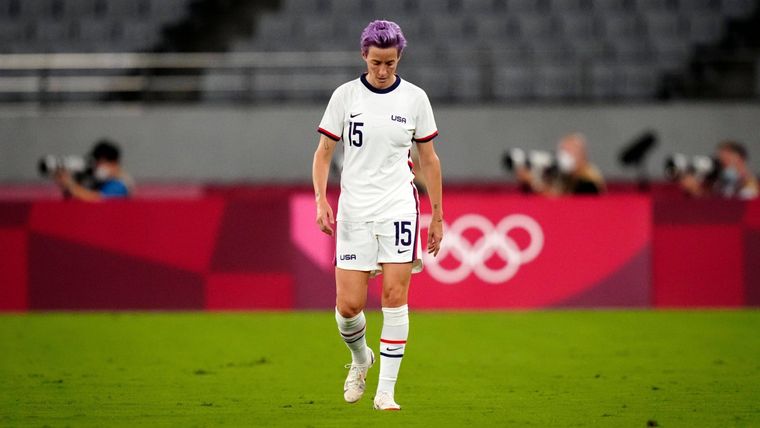Megan Rapinoe, símbolo de EEUU Foto: FIFA