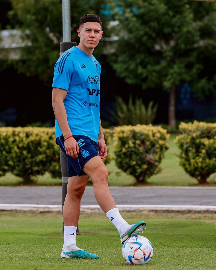 Nehuén Pérez cuando fue convocado a la Selección argentina por Scaloni para la previa del Mundial 2022. Nehuén Pérez cuando fue convocado a la Selección argentina por Scaloni para la previa del Mundial 2022. 