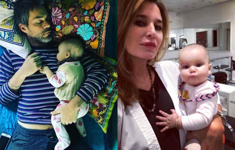 DOLORES BARREIRO Y CAMISANI EN FAMILIA. LA PAREJA DE MODELOS FUE MUY PRODUCTIVO EN CUANTO A LA EDUCACION.