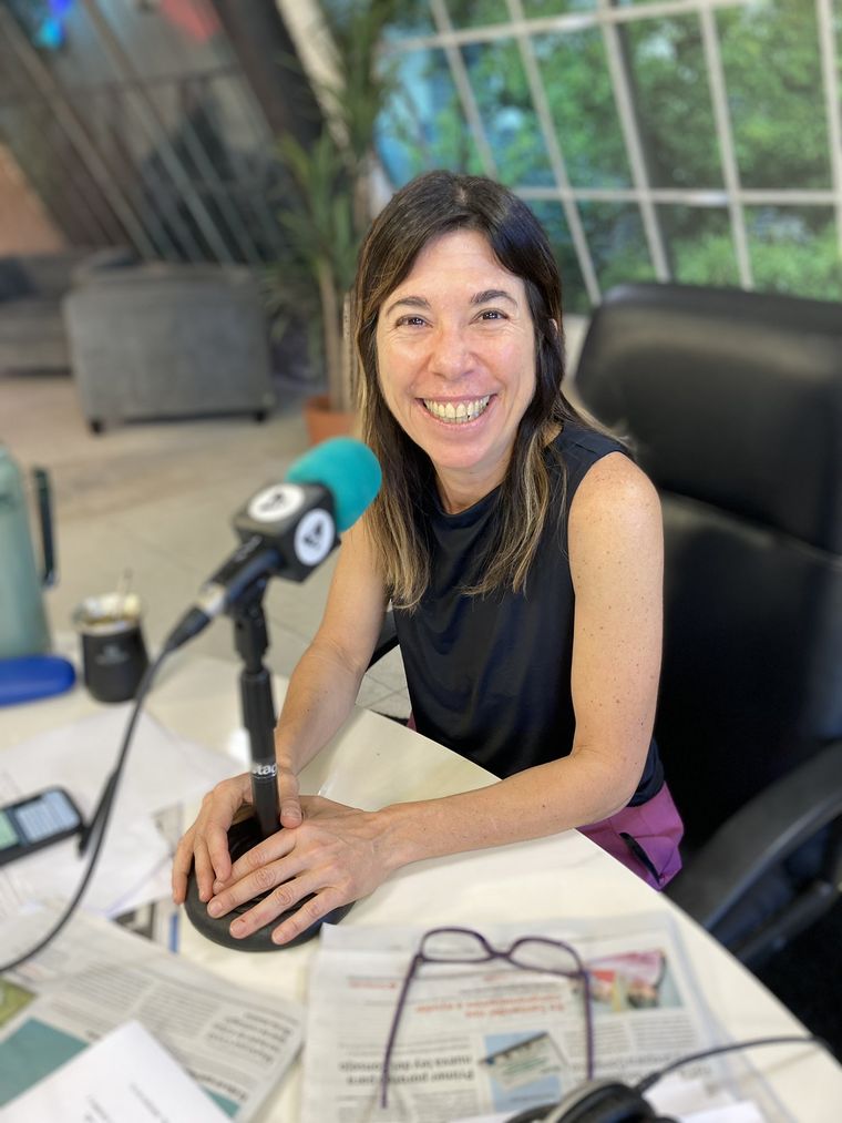 La periodista María ODonell buscó despegarse de la pelea entre Santiago Cafiero y Jorge Lanata. Foto: Twitter (@odonnellmaria)