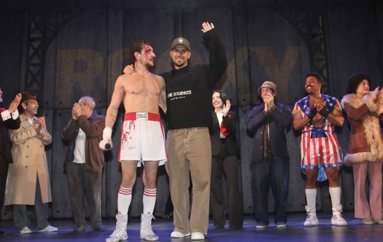 Leandro Paredes fue a ver Rocky junto a su esposa. Foto: Archivo Leandro Paredes fue a ver Rocky junto a su esposa. Foto: Archivo