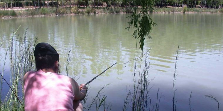 La pesca con mosa es de interés en Mendoza. Foto: Eliana Drajer