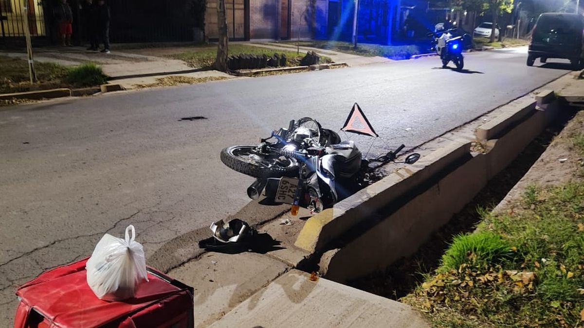 Un motociclista murió tras impactar contra un perro en Guaymallén