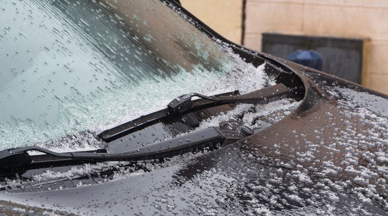 Se espera que las tormentas estén acompañadas por caída de granizo Foto: Shutterstock