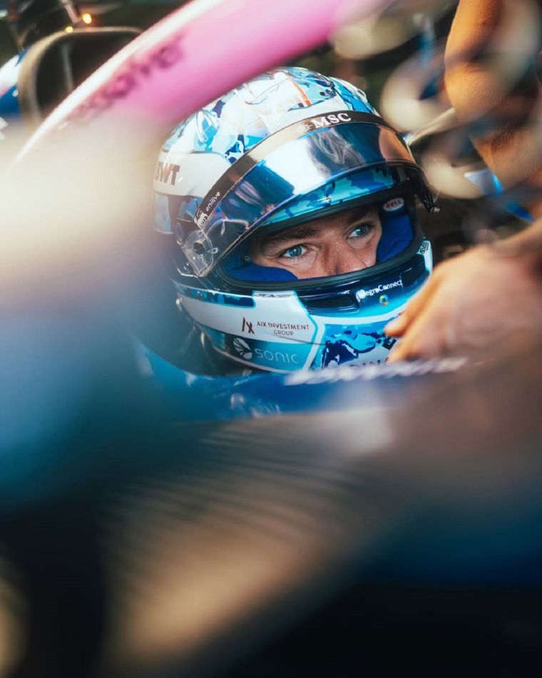 Pierre Gasly, compañero de Franco Colapinto en Alpine.